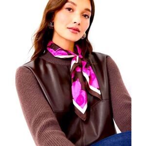 ANN TAYLOR | Faux Leather Mixed Media Sweater